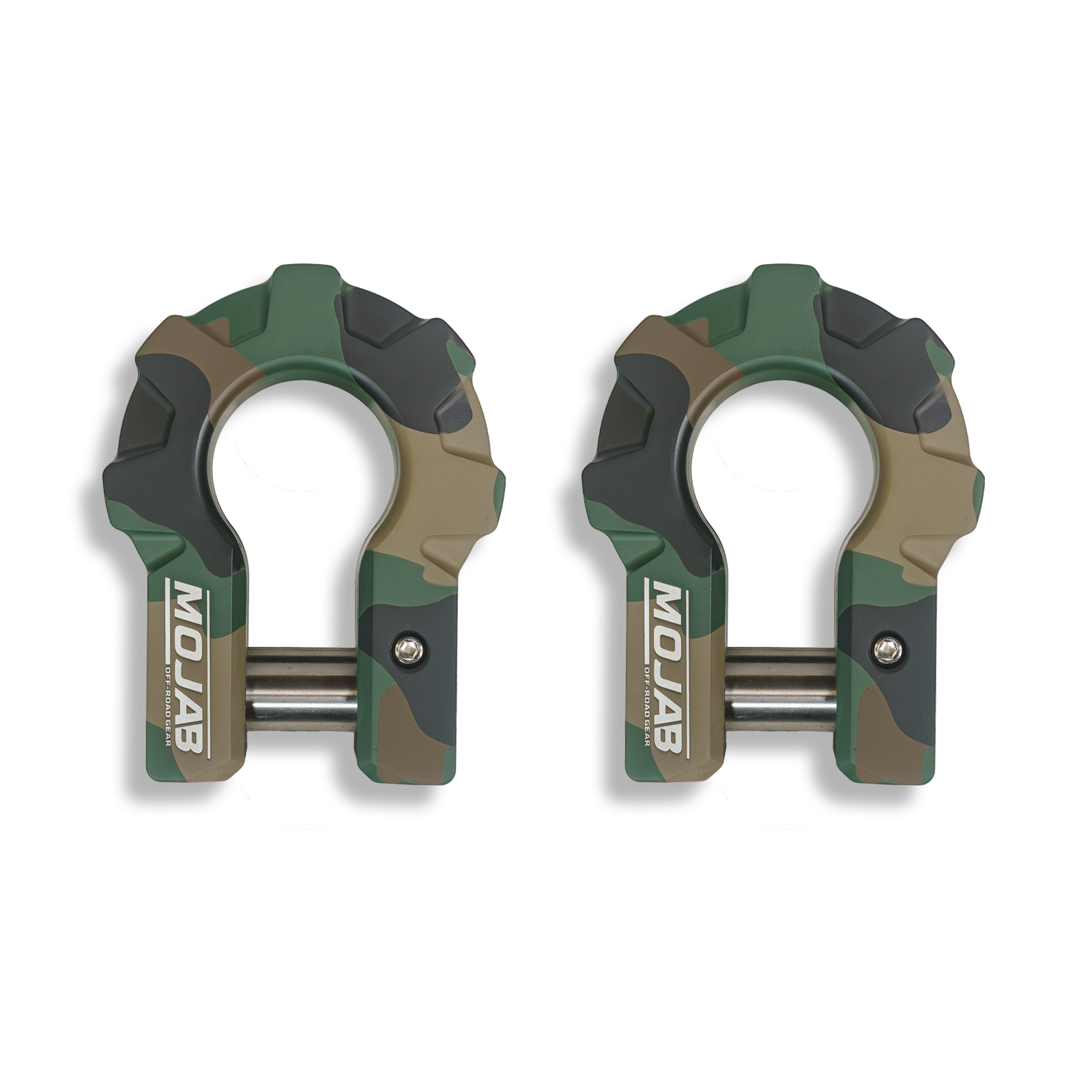 3/4'' Extreme duty Aluminum D-Shackle set (9T)-Ceramic coated (LIFETIME WARRANTY*)-Raw Shackles and Red are scheduled for delivery during the week commencing July 6th