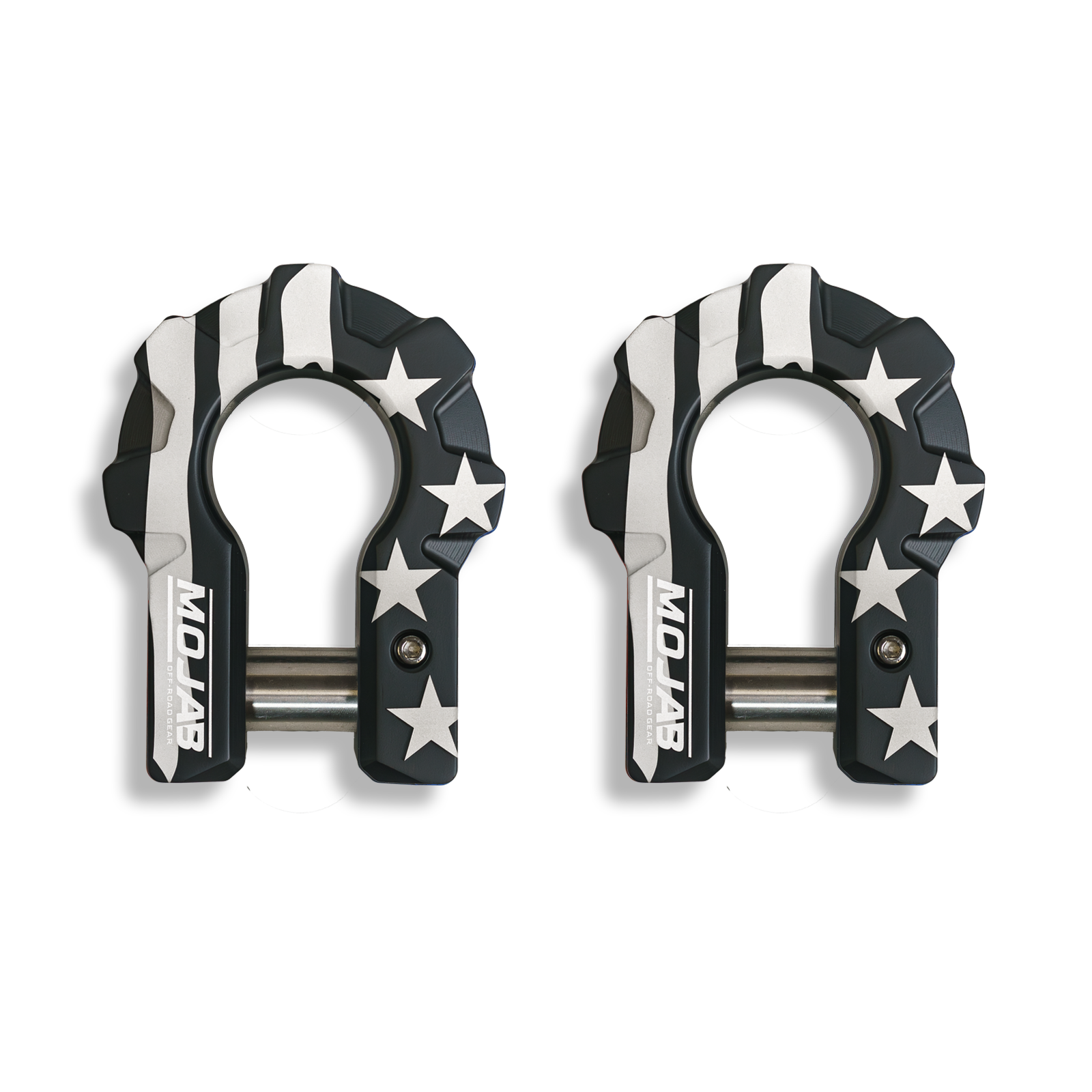 3/4'' Extreme duty Aluminum D-Shackle set (9T)-Ceramic coated (LIFETIME WARRANTY*)-Raw Shackles and Red are scheduled for delivery during the week commencing July 6th