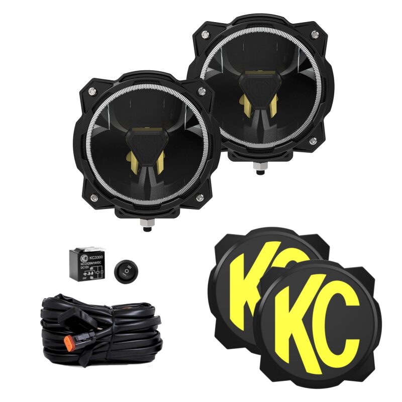 KC HiLiTES Gravity Titan 39-inch 6-light LED light bar for trucks
